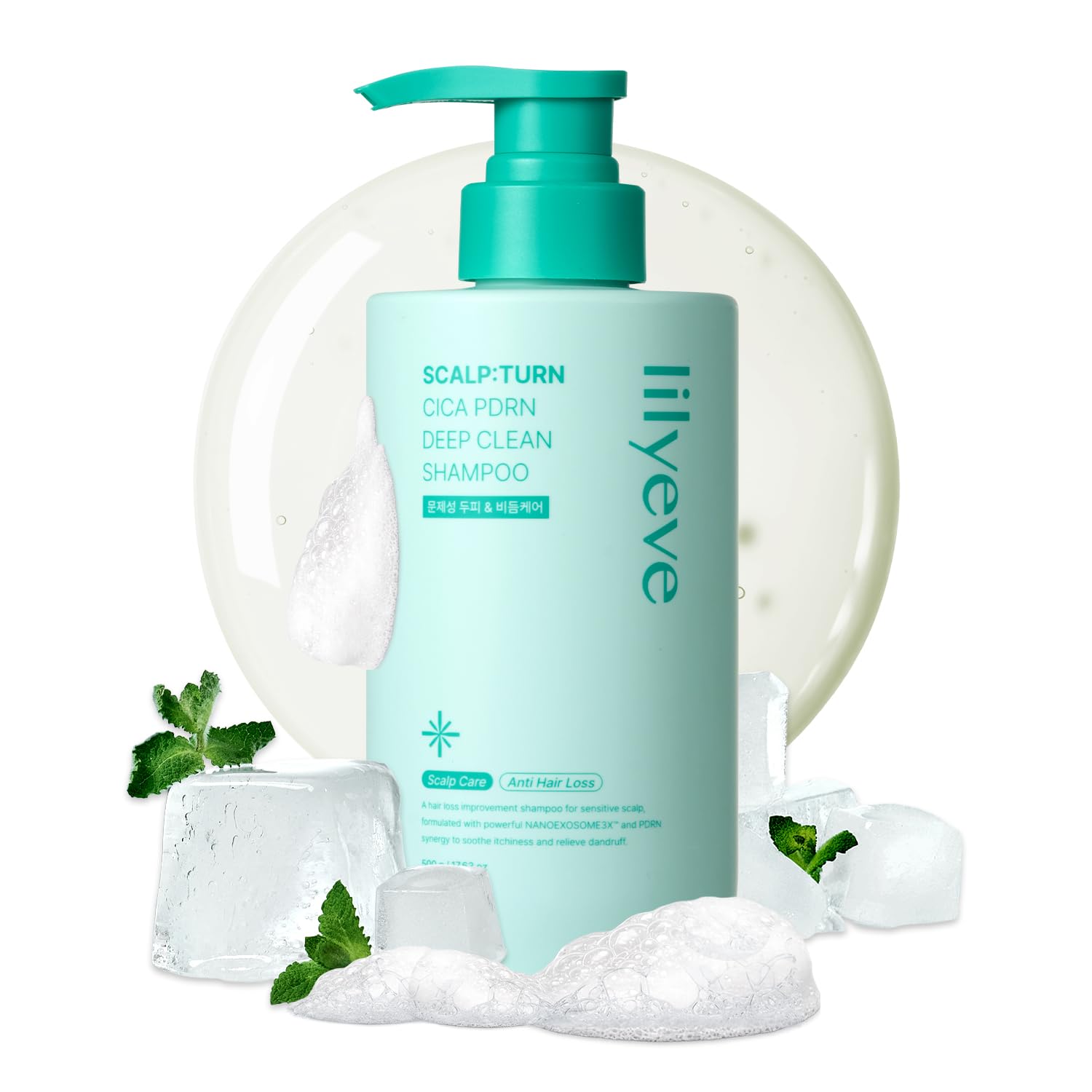 Amazon.com : lilyeve SCALPTURN Shampoo – Cica PDRN Deep Clean
